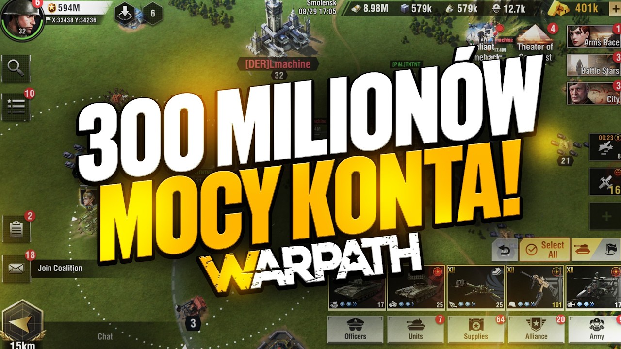 300 MILION&Oacute;W PRZEKROCZONE, ZNOWU VANCOUVER NA C4 - WARPATH