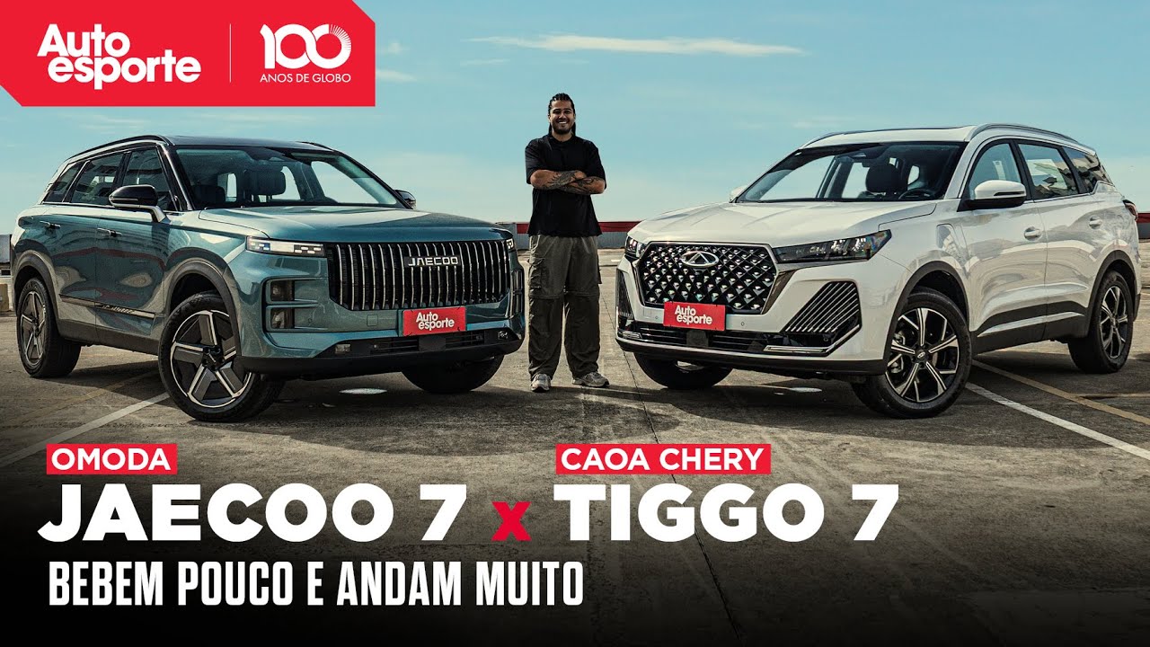 CAOA CHERY TIGGO 7 PHEV e JAECOO 7 têm o mesmo DNA, mas qual SUV HÍBRIDO é melhor?