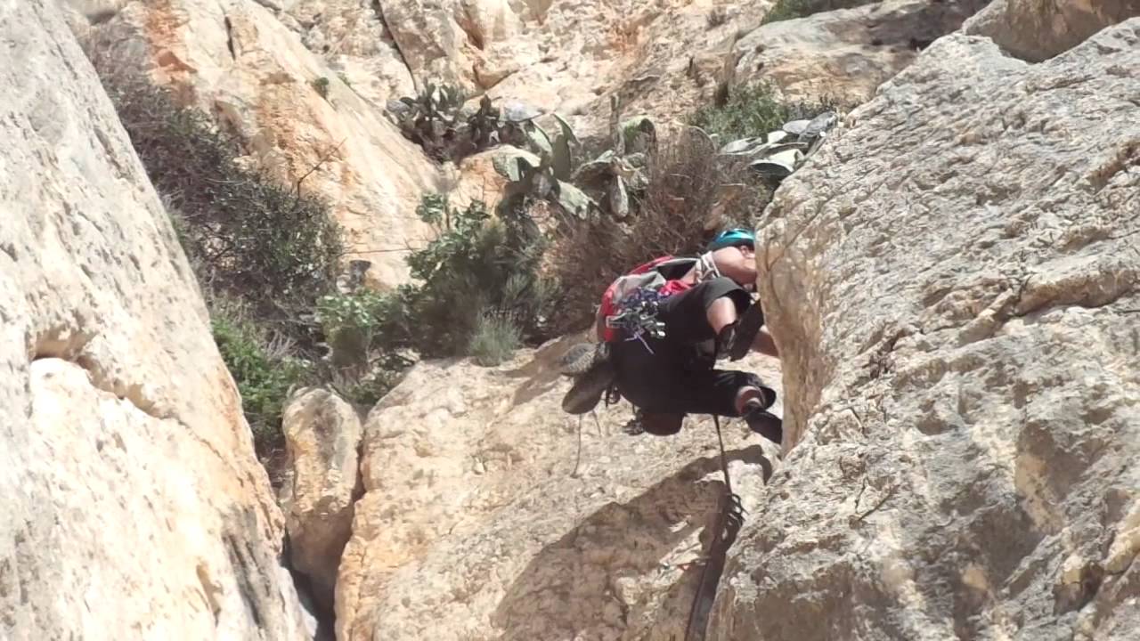 Escalada Peñon de Ifach. Vía valencianos.