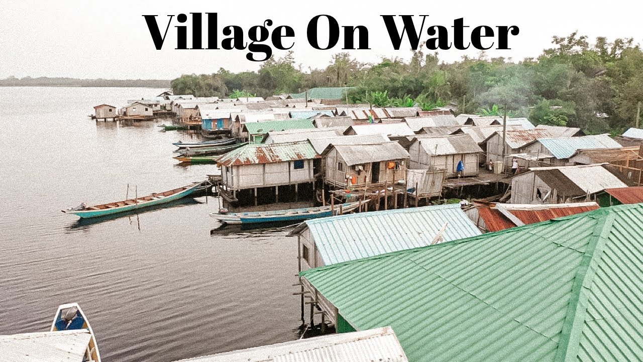 Inside Ghana's Village On Stilt Nzulezu| Village On Water?
