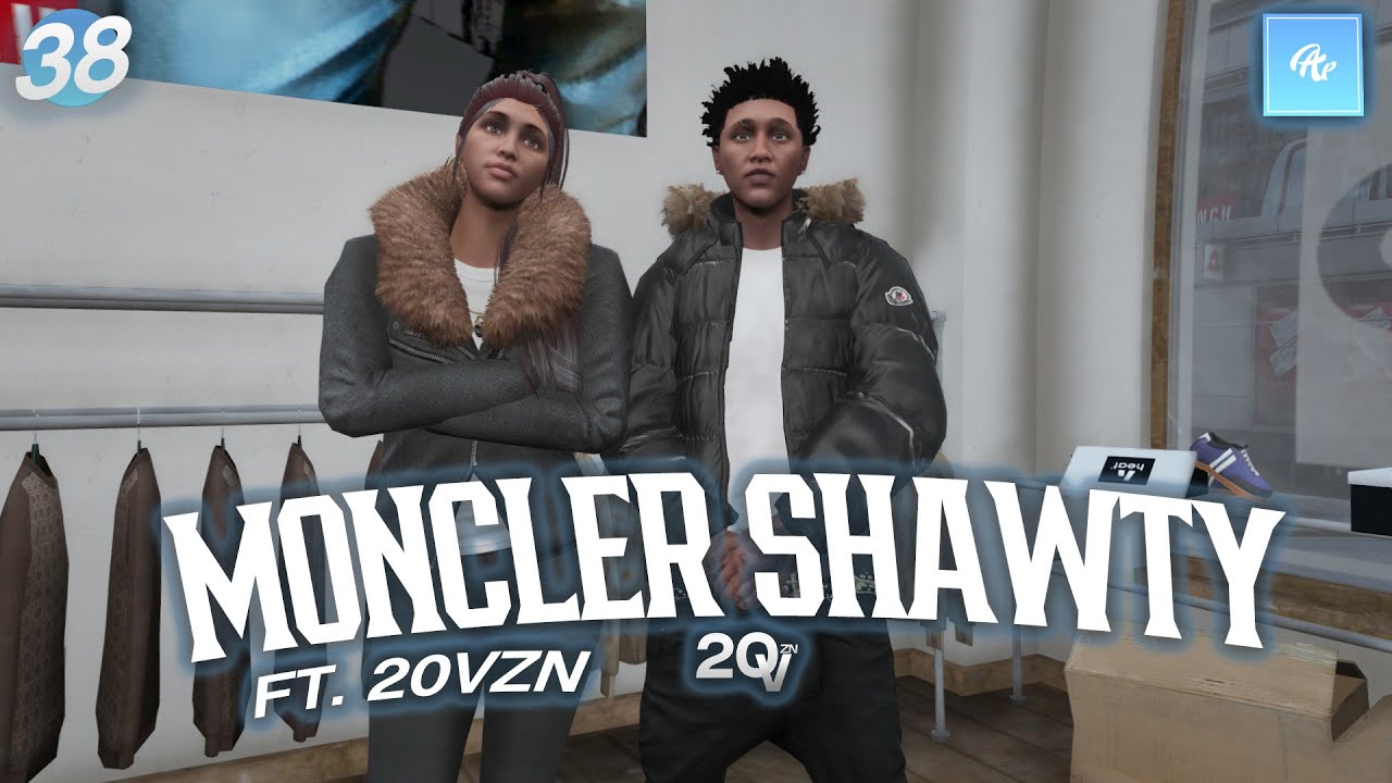 GTA 5 TRAPBOY #38 MONCLER SHAWTY Ft. 20VZN & Almighty Kato  (GTA 5 Street Life Mods)