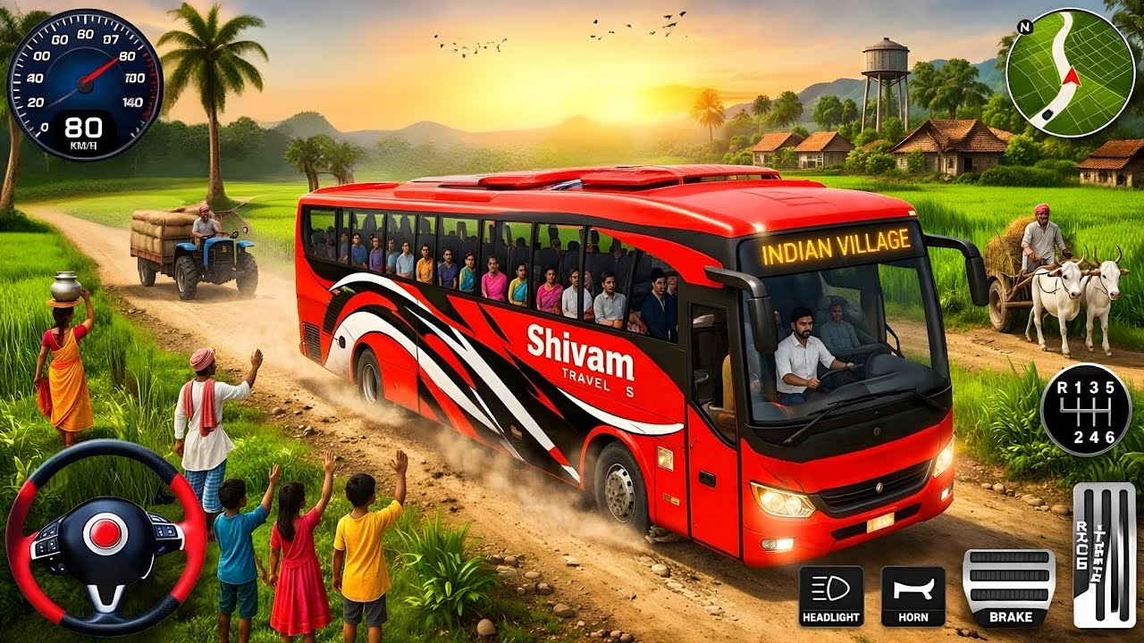 Extreme Bus simulator - ultimate Dreving -  challenging 2026 - game android play 