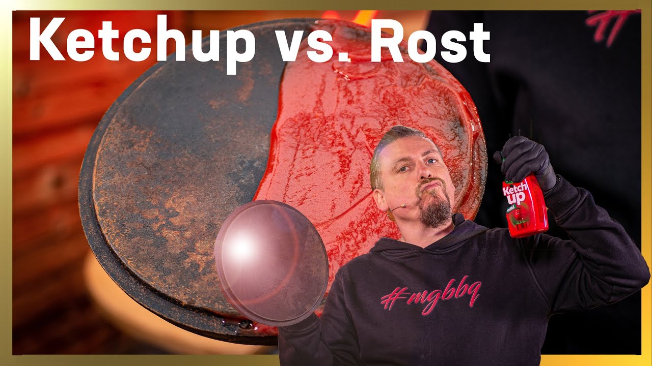 ROST ENTFERNEN mit KETCHUP | das funktioniert wirklich ! | MGBBQ