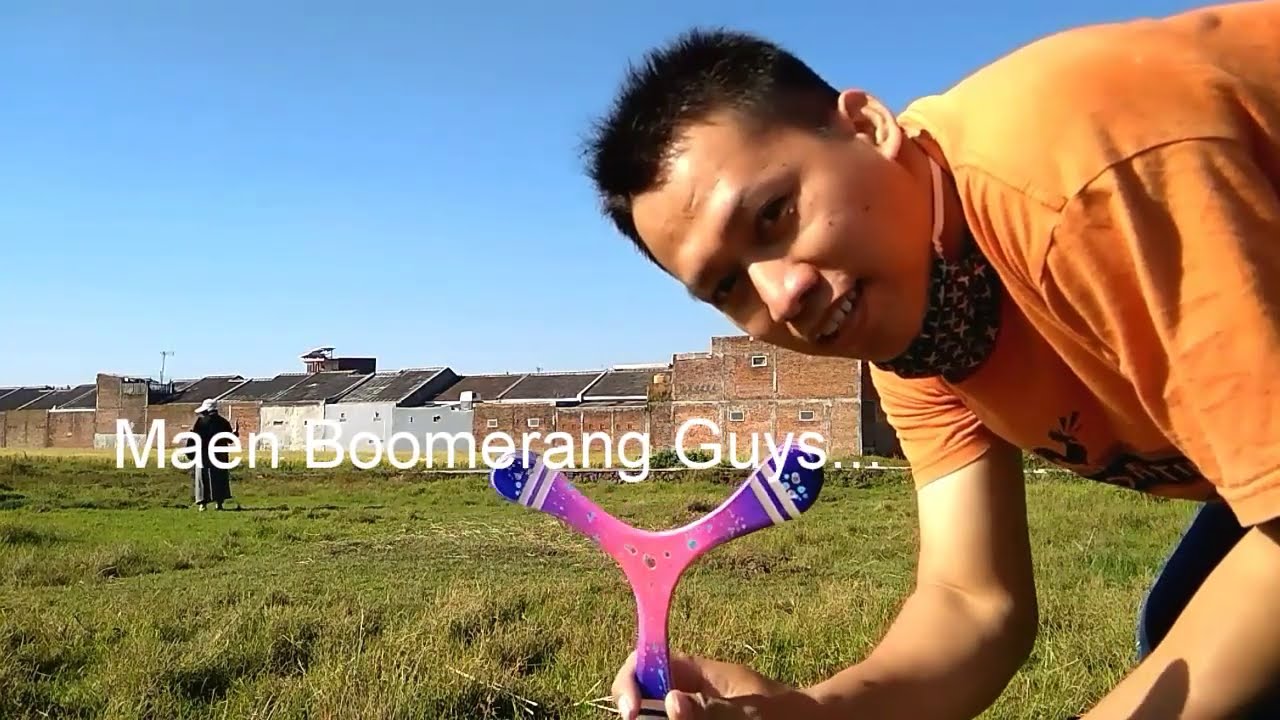 HOBBY : Main Boomerang Tengah Sawah Part 2 #Trist_Channel
