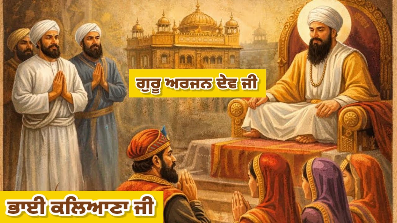 ਸਾਖੀ : ਭਾਈ ਕਲਿਆਣਾ ਜੀ ਅਤੇ ਸ੍ਰੀ ਗੁਰੂ ਅਰਜਨ ਦੇਵ ਜੀ 🙏 | Sikh History | Sikhism | Ladda Story 