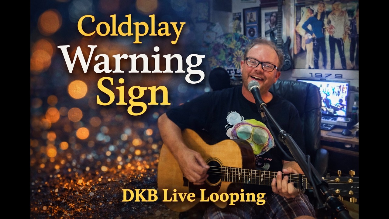 Warning sign - Coldplay (Live Looping Guitar) | David K Butler (DKB Live)
