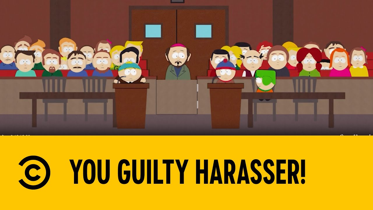 You Guilty Harasser! | South Park | Comedy Central Africa