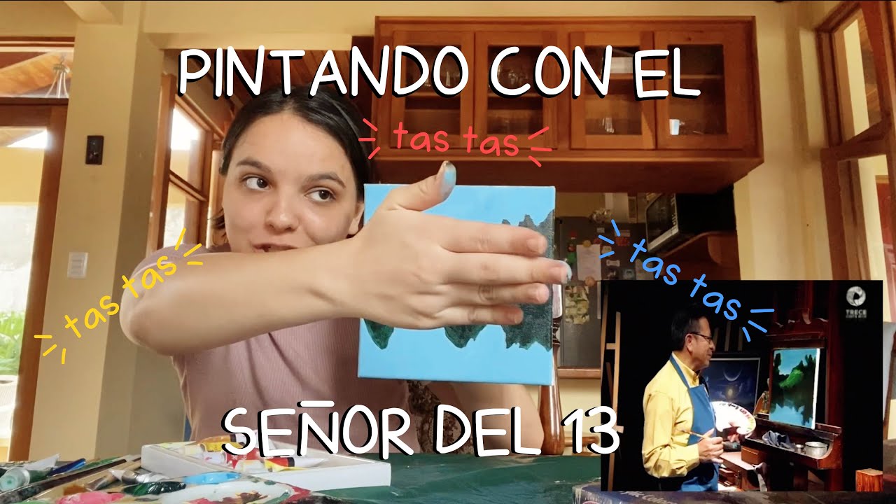 Pintando con el señor del 13