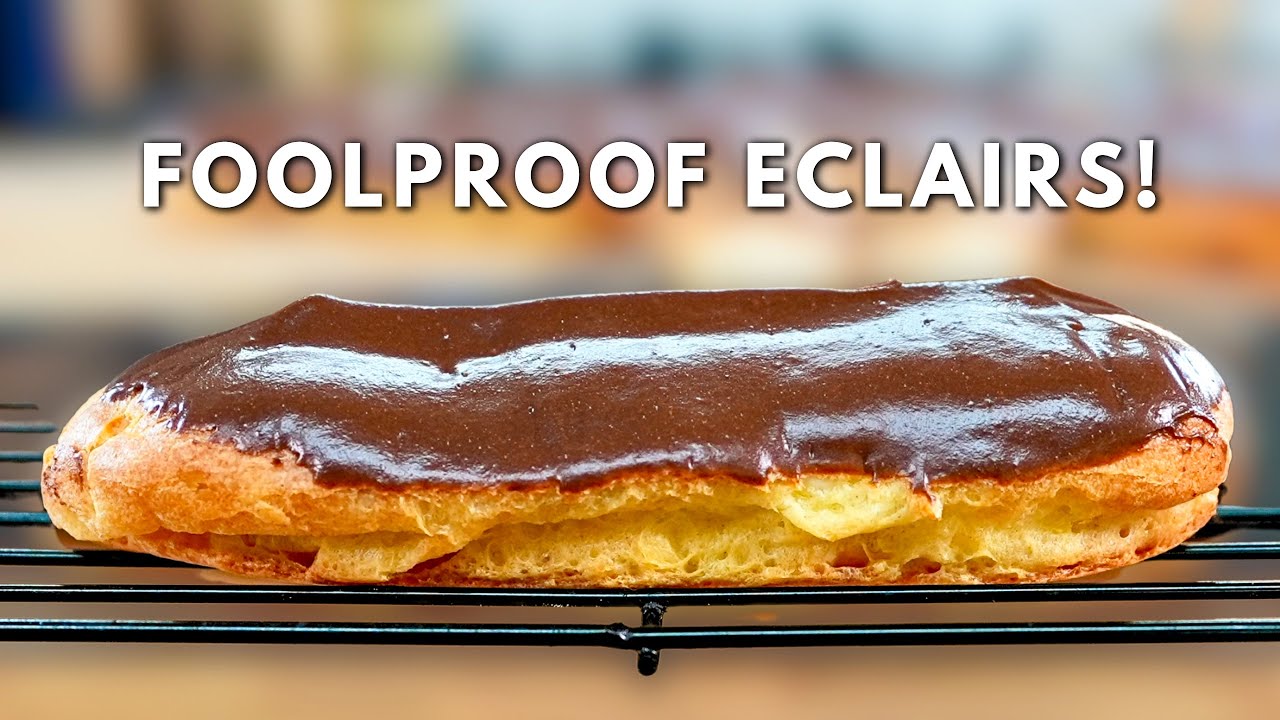 How to Make Chocolate Eclairs at Home