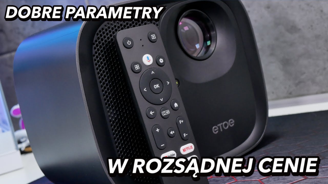 Dobrze wyceniony projektor multimedialny z niezłą jakością obrazu i dźwięku - ETOE E3 PRO
