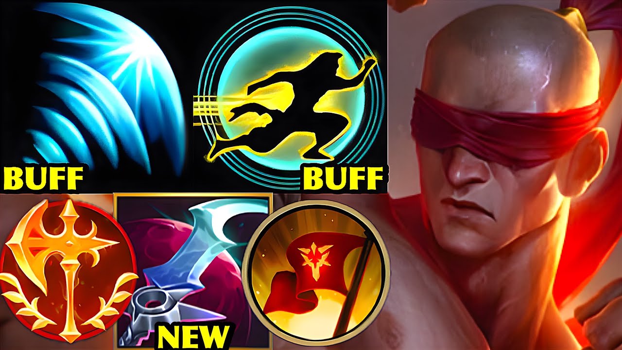 Wild Rift China Lee Sin Jungle | BUFFED LEE IS BROKEN!? – NEW Eclipse Fighter Build & Runes