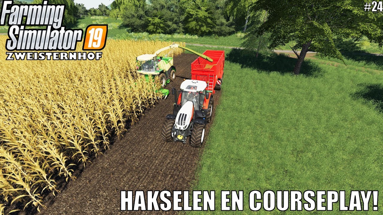 'HAKSELEN EN COURSEPLAY!' Farming Simulator 19 Zweisternhof #24