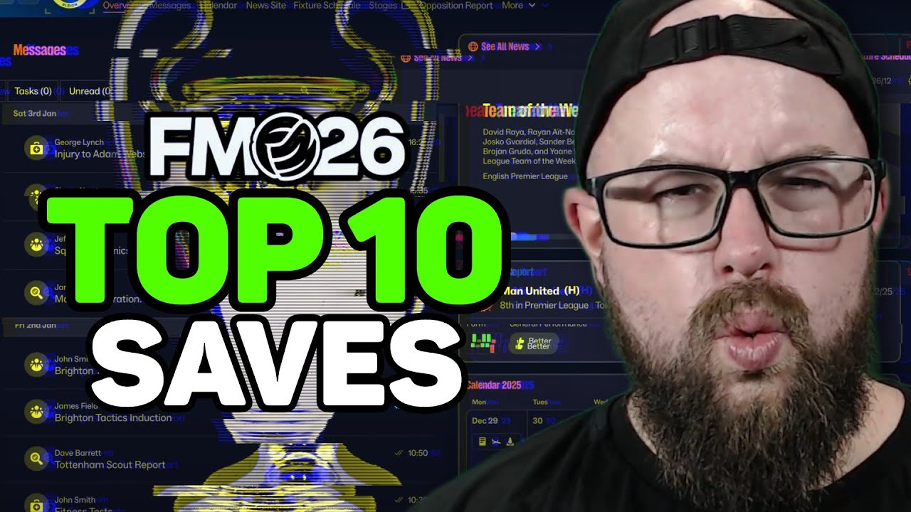 FM26 Top 10 Save Ideas | Best Clubs to Manage in Football Manager 2026