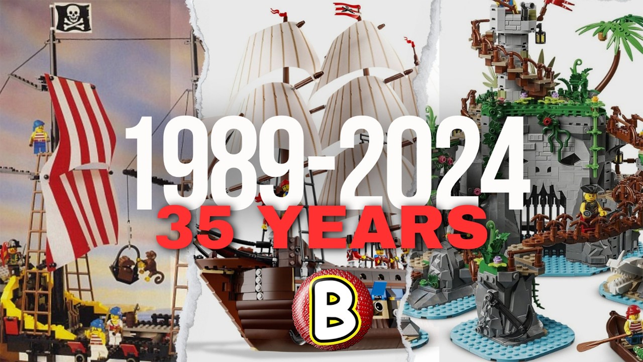 35 лет Lego Pirates — все наборы с 1989 по 2024 год