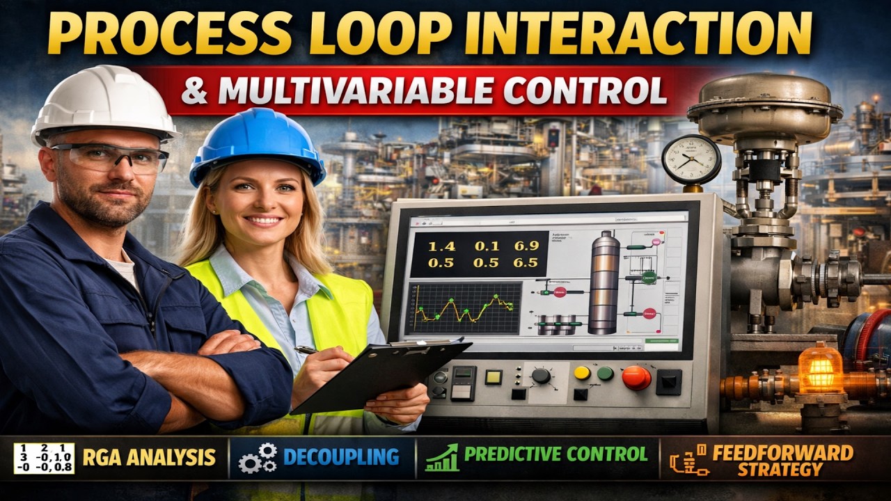 Process Loop Interaction RGA Decoupling and Multivariable Control for Engineers
