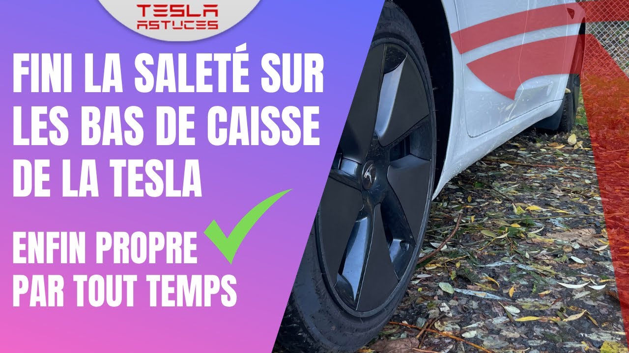 Protéger les bas de caisse tesla, c'est possible et pas cher