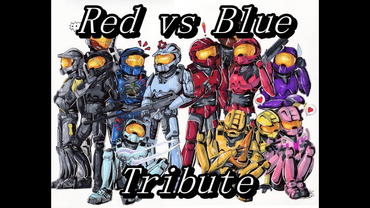 Red vs blue - My town - Hollywood Undead