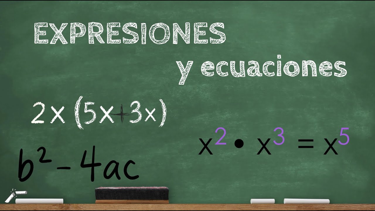 Expresiones y ecuaciones - ejercicios