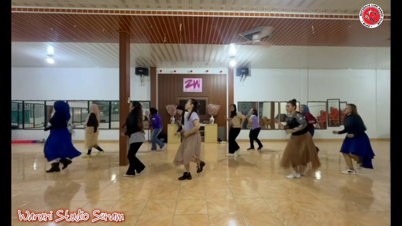 TOR MONITOR KETUA LINE DANCE demo BLDC #linedanceindonesia #komdi #linedanceclass #linedance #viral 