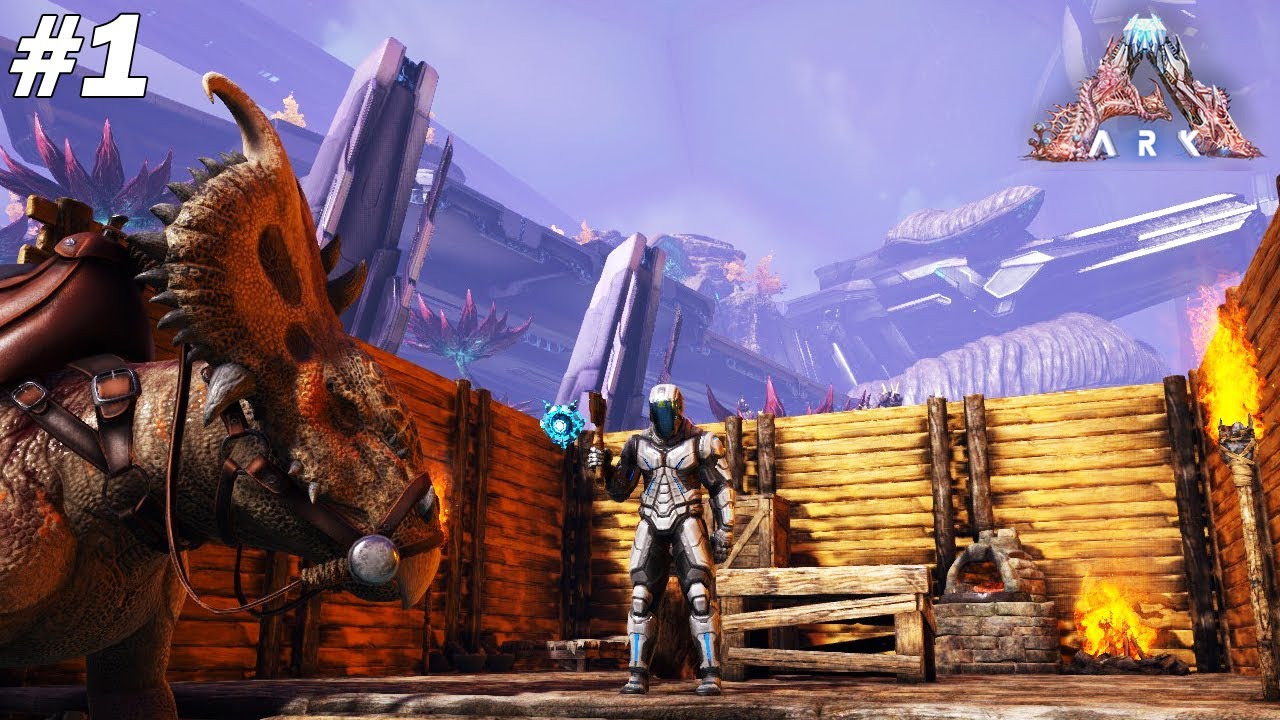 Début de l'aventure solo sur Ark Genesis Part2 ! Ep1