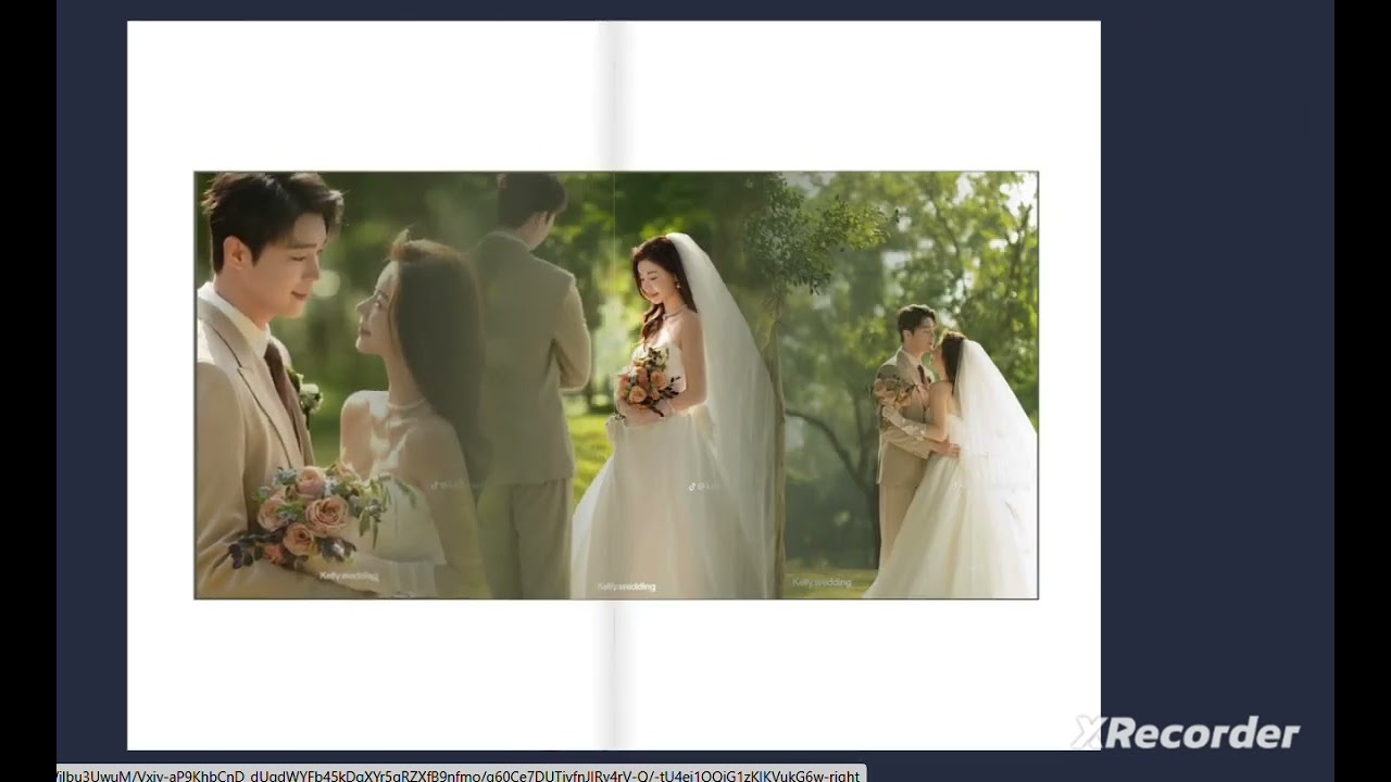 Esempio di editing fotografico su foto nozze 