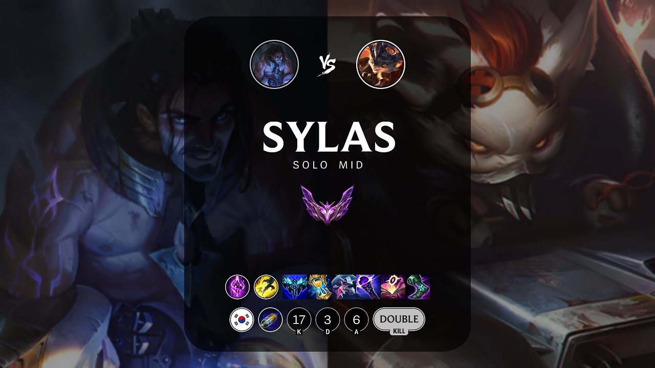 Sylas Mid vs Rumble - KR Master Patch 13.14