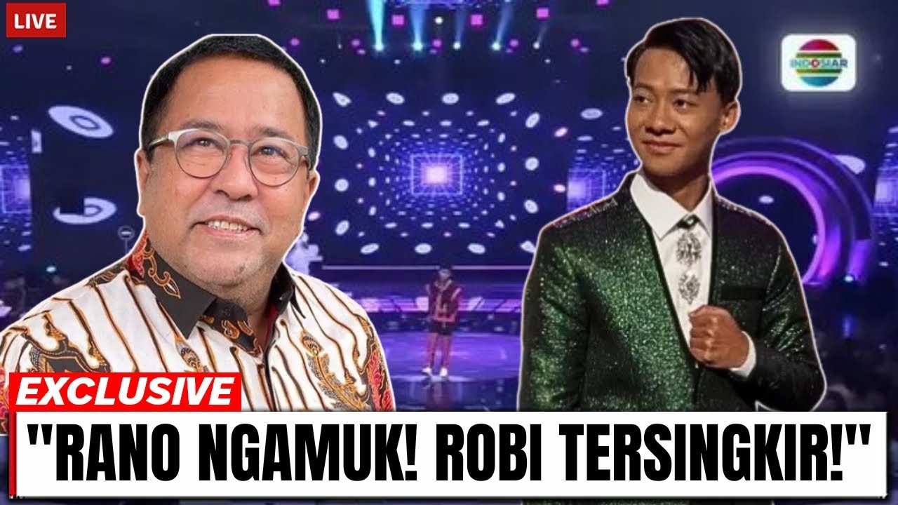 PARAH BANGET! Rano Karno NGAMUK di Indosiar, Robi Jakarta Tersenggol DA7 Bikin Studio Geger!