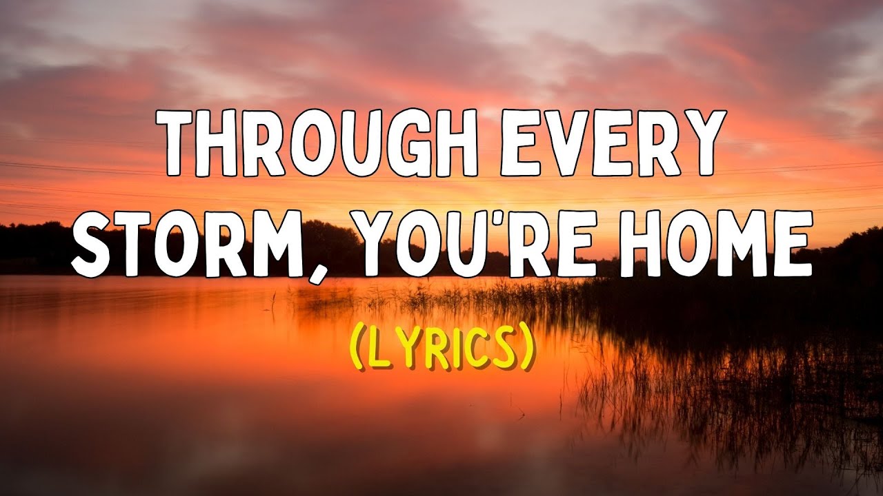 Through Every Storm You're Home 🌧️❤️ (ENGLISH LOVE SONG WITH LYRICS)
