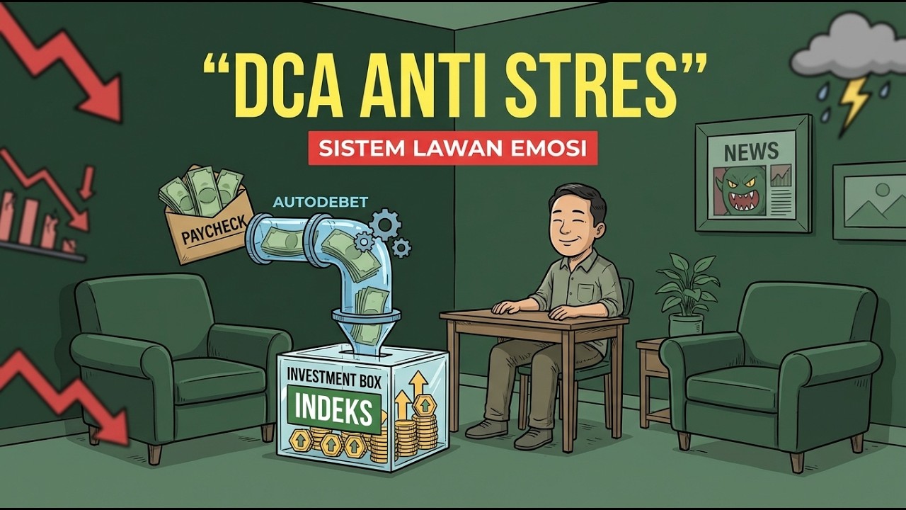 4 STRATEGI DCA TERBAIK UNTUK KARYAWAN, INVESTASI RASIONAL TANPA STRES