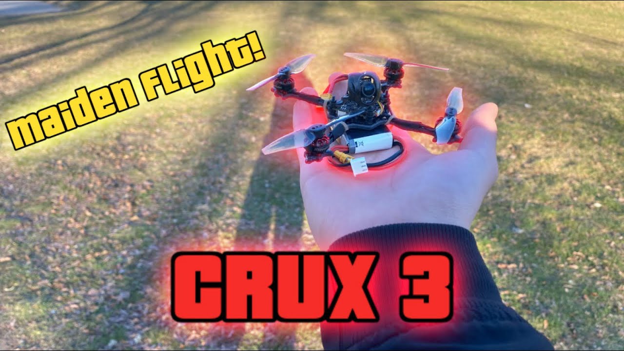 Maiden Flight With the Happymodel Crux 3 - Is it Worth the Hype?