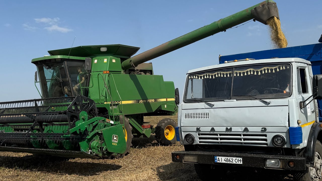Жнива сої на Полтавщині‼️Про ТАКИЙ ВРОЖАЙ і не МРІЯЛИ😱А хотіли ПЕРЕДИСКУВАТИ🚜