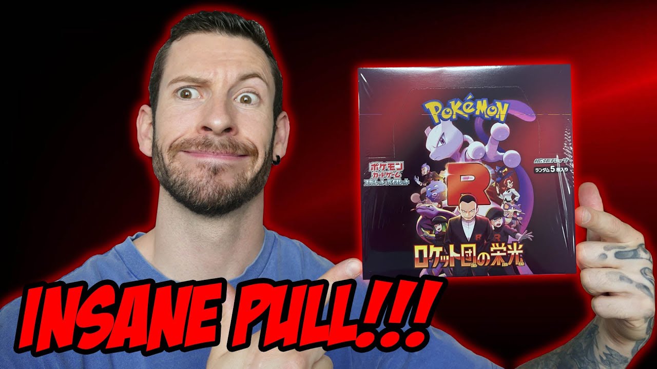THIS BOX WAS INSANE!! Opening A Pokemon Glory of Team Rocket Booster Box!! 