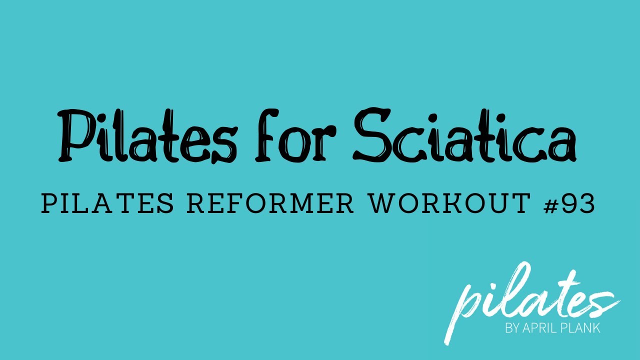 Pilates For Sciatica - Reformer Workout #93 (Yoga Block, Pilates Box)