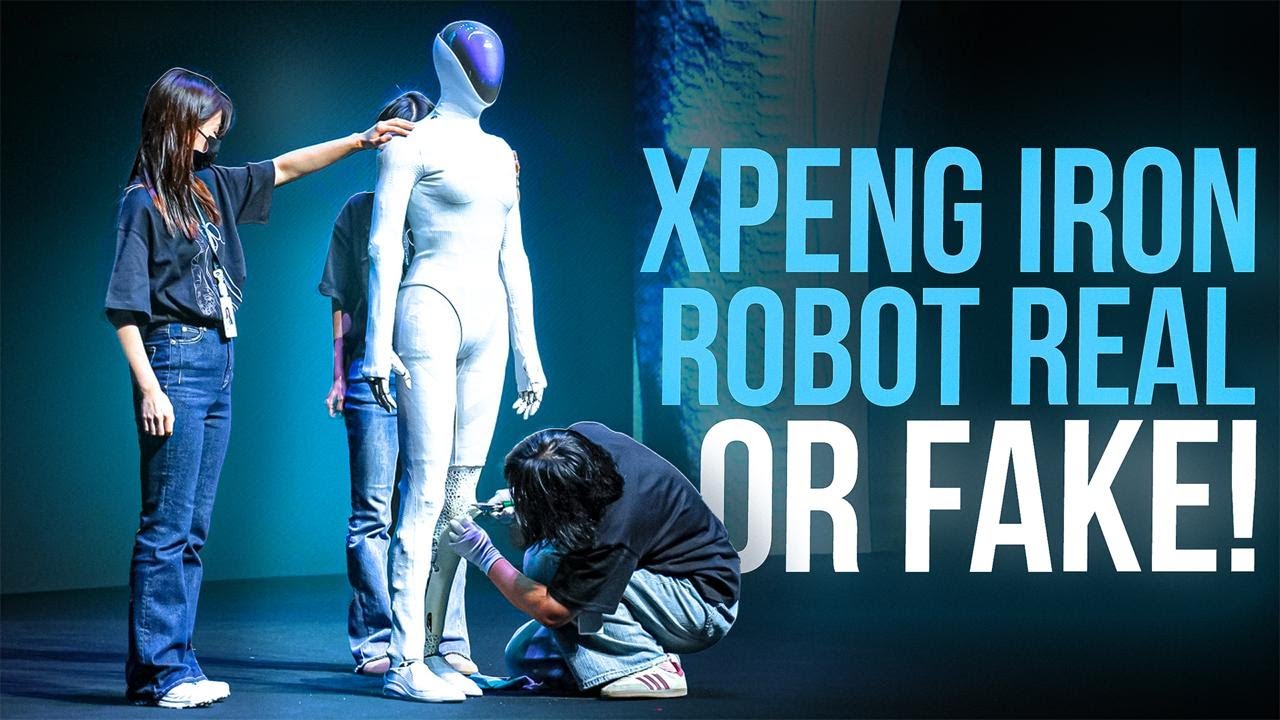 Китайская компания XPENG доказала, что ее железный робот РЕАЛЕН &mdash; разрезав его!