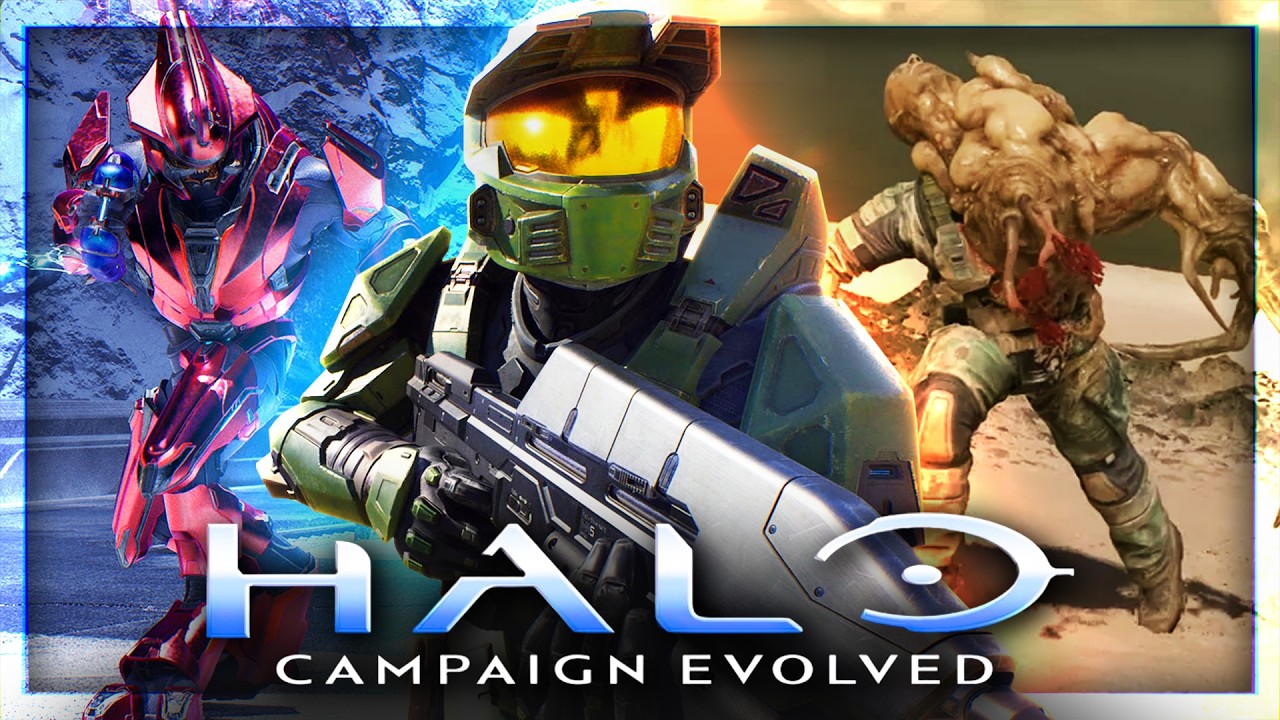 NEW EXCLUSIVE CAMPAIGN EVOLVED DETAILS - Halo Reboot, Story, Flood & More!