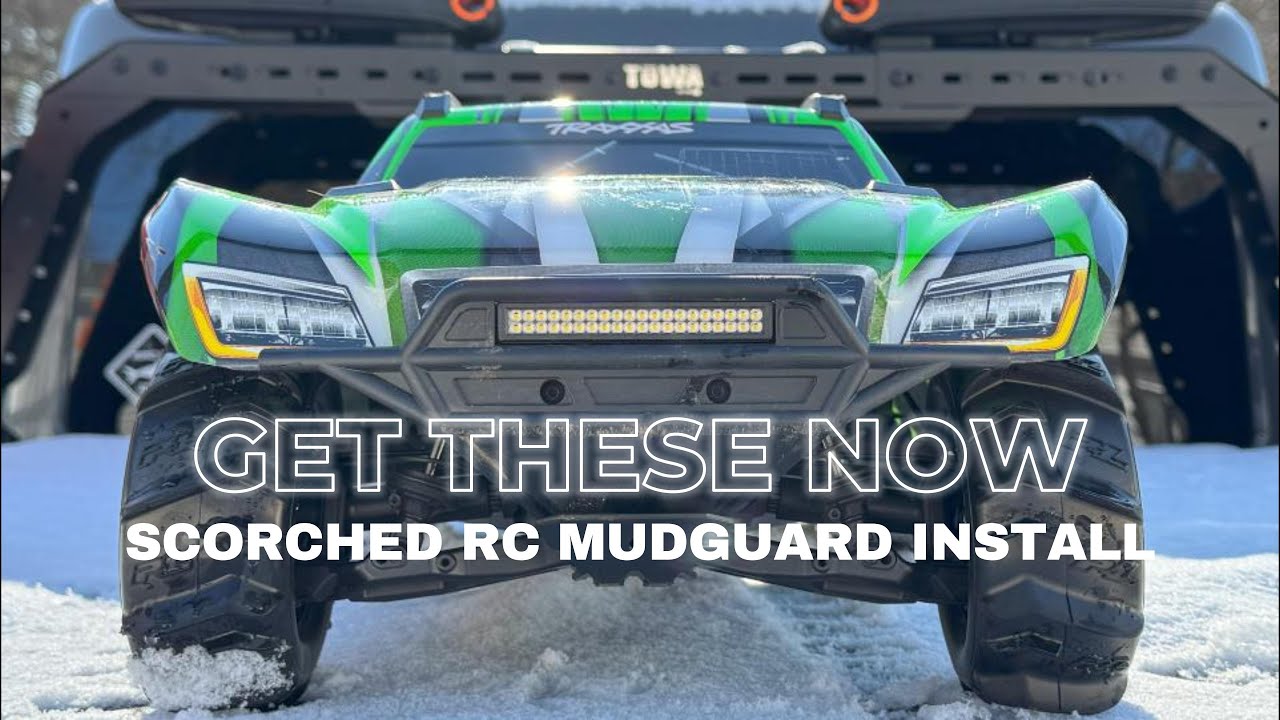 Every Traxxas Maxx Slash Needs This Mod Scorched RC Mudguards