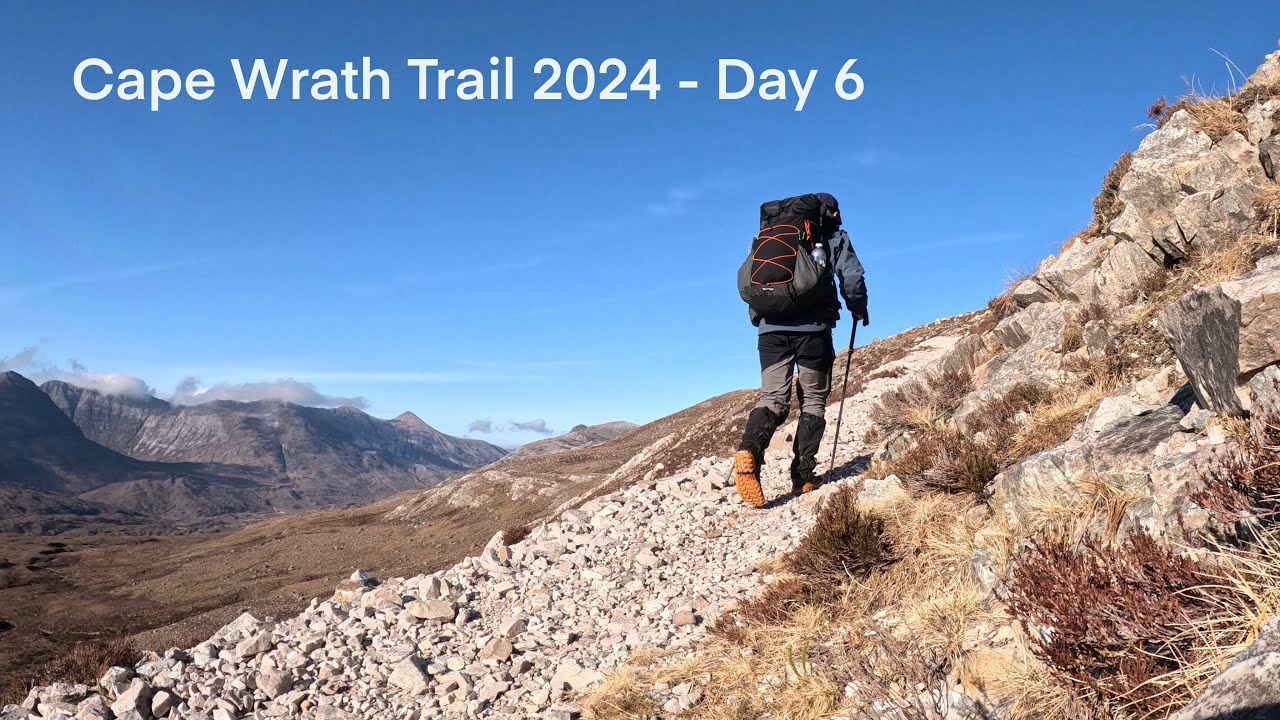 Cape Wrath Trail - April 2024 - Day 6 of 13 - Bendronaig Lodge to Ling Hut