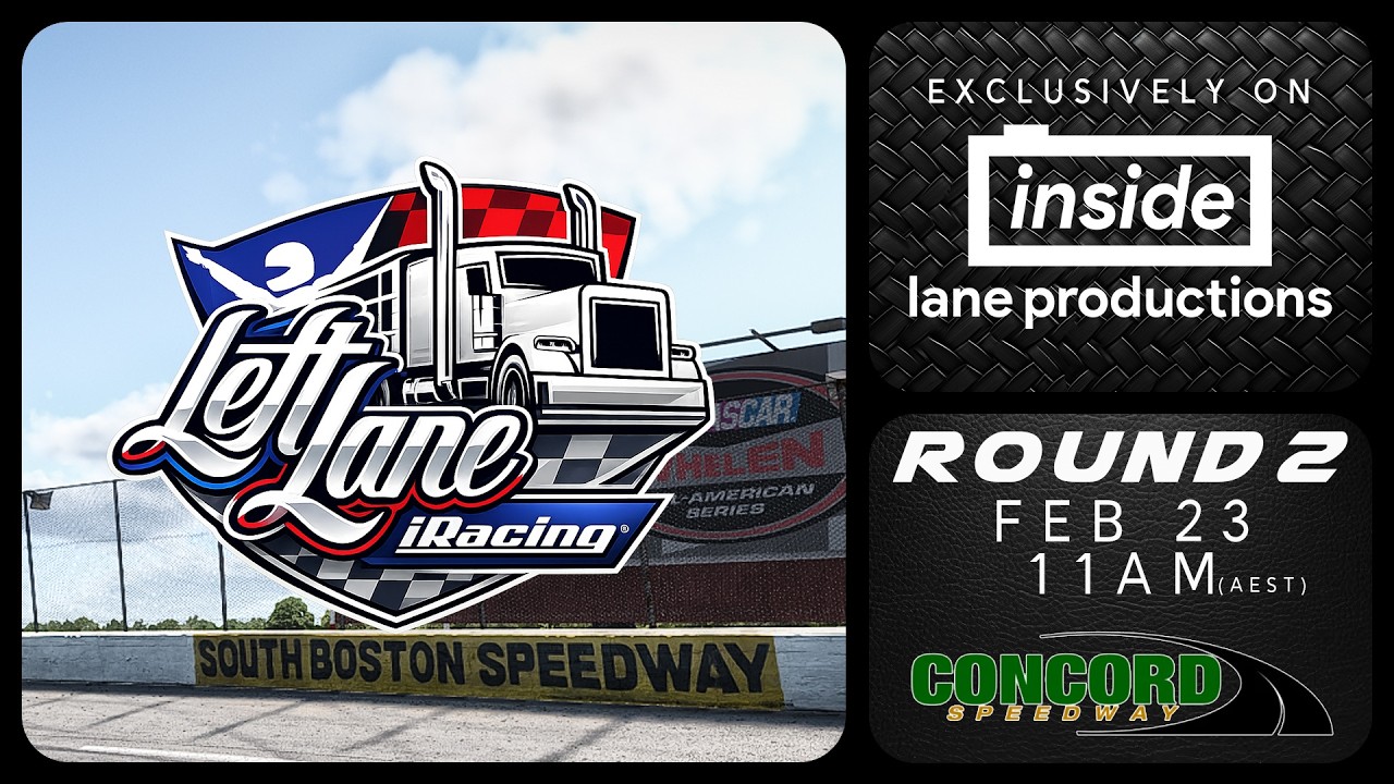Left Lane iRacing League. Round 2: South Boston