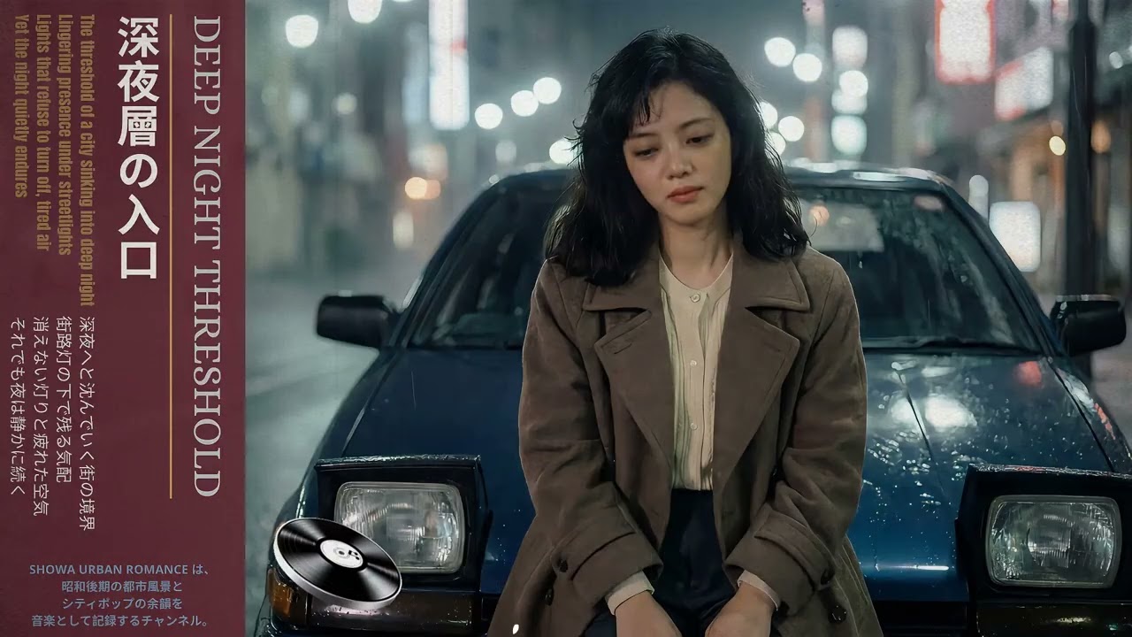 Deep Night Threshold | 昭和シティポップ 1980s｜Japanese City Pop Night Playlist