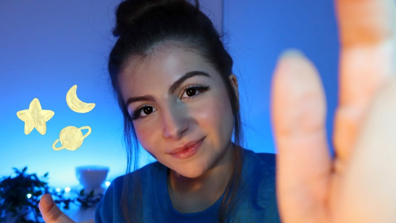 ASMR | ANTI INSOMNIE 😍 Face touching, hand movement & whispering