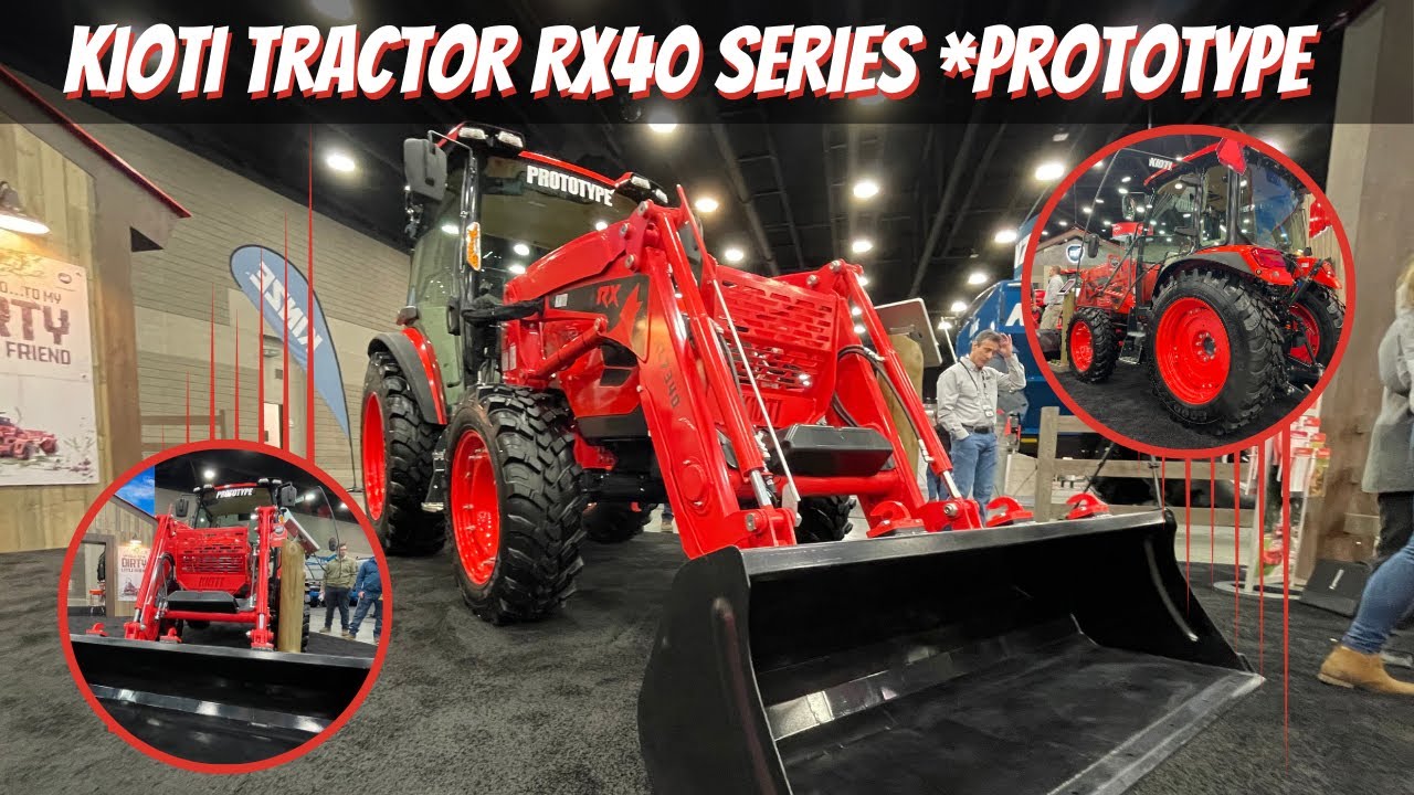 NEVER BEFORE SEEN! Kioti RX40 Utility Tractor