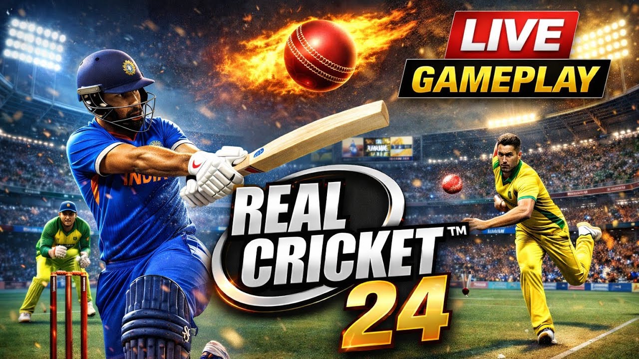 Real Cricket 24 Live Gameplay 🔥