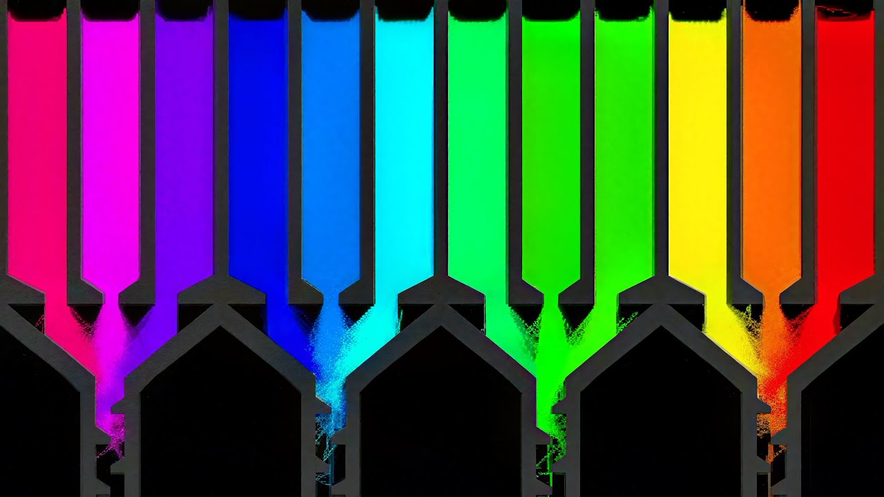 The Rainbow 6 Leg Marble Race Eliminations In Algodoo