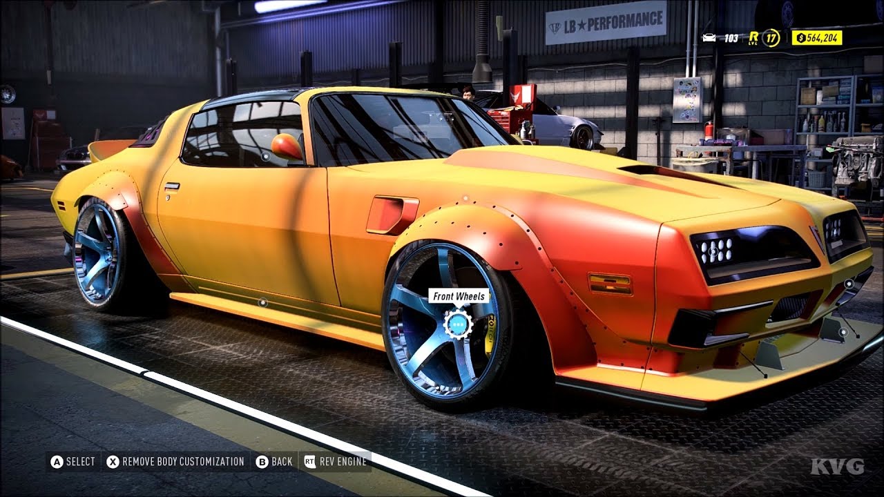Need for Speed Heat - Pontiac Firebird 1977 - Customize | Tuning Car (PC HD) [1080p60FPS]