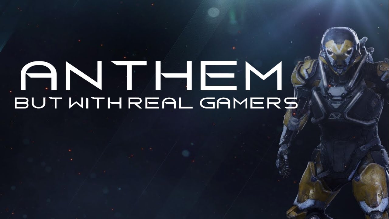 Если бы в трейлер Anthem играли настоящие геймеры | IRGP