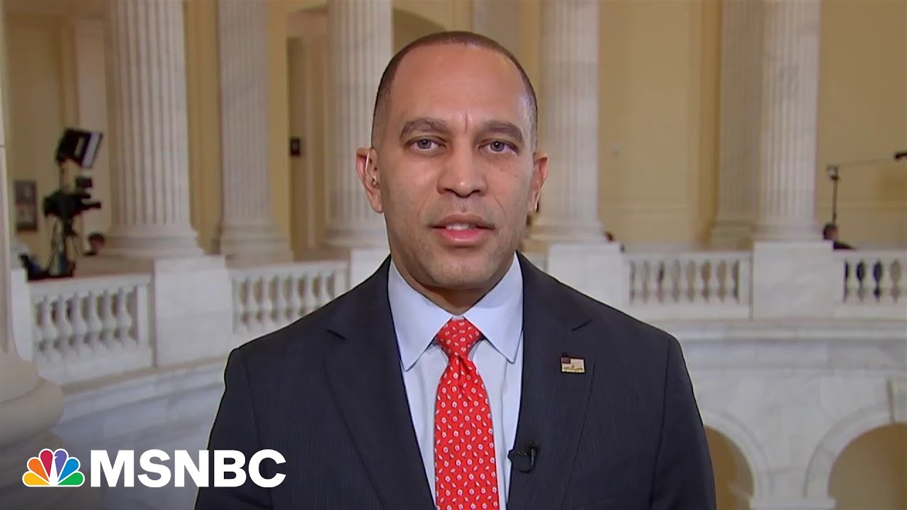 'Republicans Gone Wild' See Hakeem Jeffries react to lawmakers misbehaving on the Hill