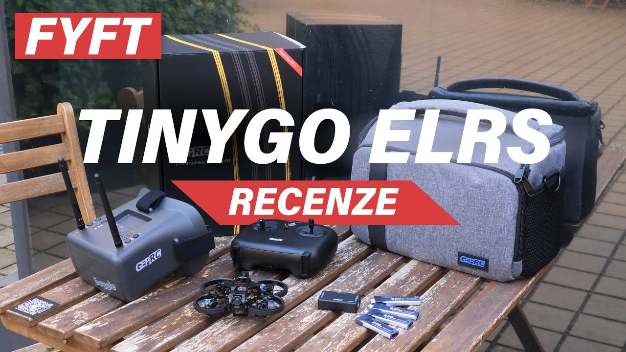 Skvělý dron pro začátečníky - RTF dron set TinyGo - recenze, nastavení + unboxing | FYFT.cz