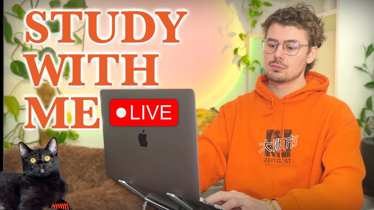 Study With Me LIVE 🚀 9-HOURS — Deep Focus (50/10 Pomodoro) | Cozy UK Rain, No Distractions!