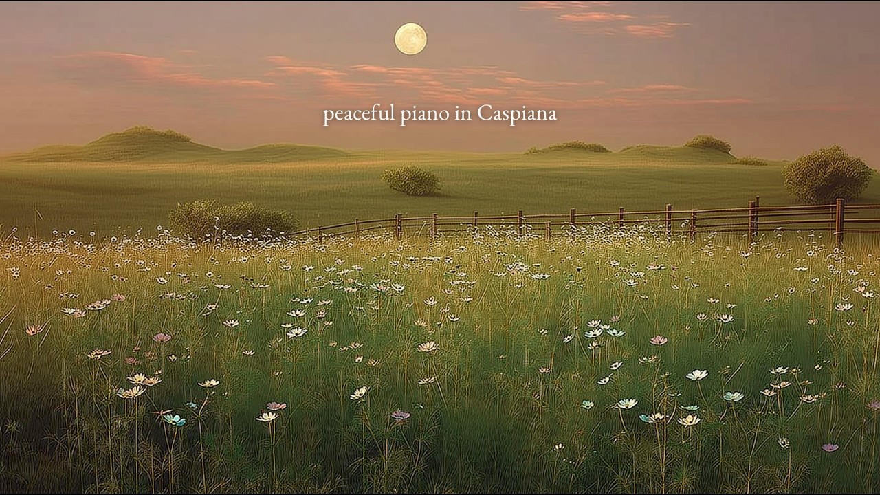 Peaceful Piano in Caspiana | A Quiet Playlist for Rest and Reflection