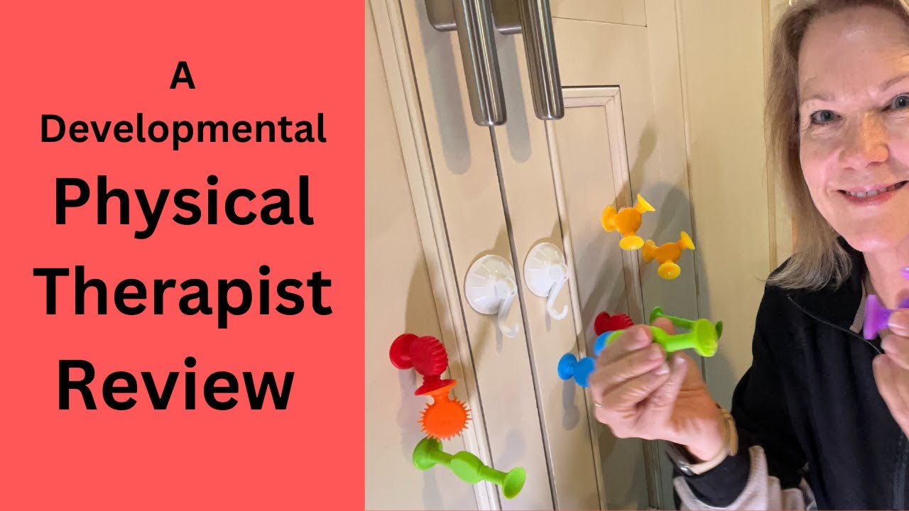 Suction Sensory toys: How a Physical Therapist Uses them with Kids